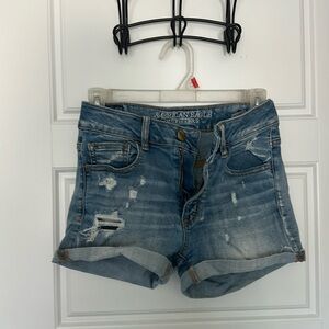 Women’s American Eagle Outfitters AEO DenimX Hi-Rise Shortie